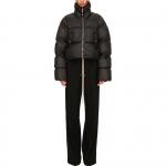 Пуховик женский черный Rick Owens - фото 3