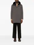 Пальто с капюшоном Herno, серый - фото 2