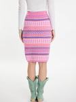 Вязаная юбка Izia, розовый - фото 3