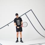 Мужская теннисная футболка Soft - черная Artengo - фото 3