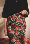 Юбка Next REGULAR FIT , Red/Black Roses/Black - фото 4