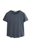 Футболка OYSHO SHORT-SLEEVED TECHNICAL, Mottled Grey - фото 6