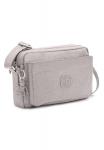 Базовая сумка через плечо Abanu M 24 см kipling, цвет Grey Gris - фото 2