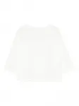 Топ с рукавами три четверти Minimù, белый - фото 2