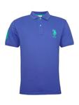 Рубашка U.S. POLO ASSN., Turquoise/Royal Blue - фото