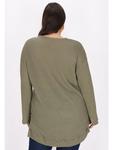 Блуза Usha Plus Size Blouse, цвет Moss Green - фото 4