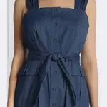 Платье Dkny, синий - фото 4