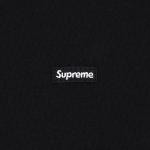 Supreme Small Box Crewneck, черный - фото 2