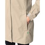 Женская парка для побега Vaude, бежевый - фото 4