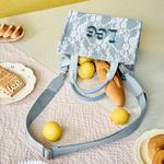 Lee Тканевая сумка через плечо, Lace Blue White - фото 8