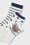3 пары детских носков Mayoral, белый - фото 2