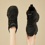 Кроссовки женские массивные высокие Daphne, черный - фото 9