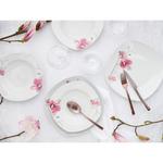 Сервиз Amelie Aiko, 12 предметов с цветочным декором Creatable, белый - фото 3