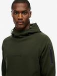 Свободная худи с логотипом Tech Superdry, Olive Green - фото 4