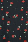 Платье средней длины Pussy Deluxe Sweet Cherry Dress, черный - фото 4