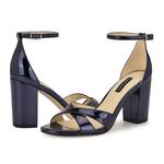 Туфли Nine West Saile, Navy Mirror Metallic - фото