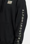 Худи Alpha Industries CAMO SLEEVE , Black - фото 7