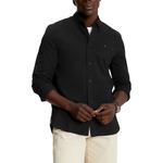 Tommy Hilfiger Мужская черная рубашка - фото