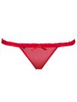 Стринги Obsessive Romansia thong, красный - фото