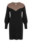 VILA Вязаное платье 'VIKerry' в черном цвете - фото