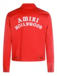 Куртка с вышитым логотипом AMIRI, красный - фото 2
