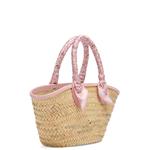 Микро-Сумка из рафии Amiri, розовый - фото 2