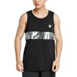 Майка мужская Jordan с полосой, черный - фото 3