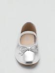Детские балетки Gigi Mango, Silver - фото 5