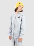 Детская толстовка Volcom Bb Iconic Stone Flc Kids Sweatjacke, ice blue - фото 4