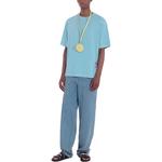 Maison Kitsune Футболка SS24 мужская Sky Blue - фото 4