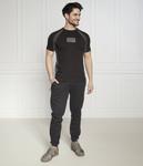 Спортивные штаны мужские Ea7 с эластичным поясом, черный - фото 2