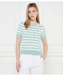 Кардиган Slim fit Polo Ralph Lauren, зеленый - фото