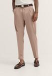 Брюки BUNDFALTEN MIT -STRETCH bugatti, бежевый - фото