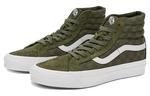 Кеды Vans SK8-HI DARK GREEN, темно-зеленый - фото 2