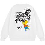 The Simpsons Толстовка унисекс «Симпсоны», Черный - фото 3