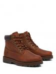 Детские ботинки Courma Leather на шнуровке Timberland, Medium Brown - фото 2