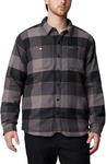 Куртка-рубашка Columbia Mens Windward Ii, Black Multi Windowpane Check - фото 6