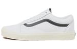Кроссовки Vans Old Skool   'White Black Leather', черный - фото