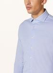 Узкая рубашка из пике Profuomo, голубой - фото 4