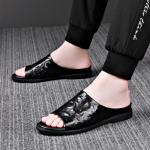 Шлепанцы мужские черный Luomaike - фото 5