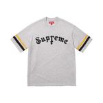 Топ Supreme Cross Short-Sleeve Top 'Heather Grey' - фото