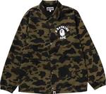 Куртка BAPE 1st Camo Nylon Tussah Coach 'Green', зеленый - фото