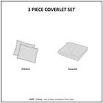 Комплект одеял Madison Park Jaxson, серый - фото 10