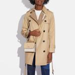 COACH Кожаная мини-сумка через плечо женская - фото 8