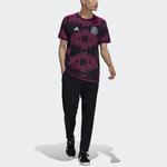 Футбольная майка мужская черная Adidas, черный - фото 2