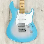 Гитара Yamaha PACP12M Pacifica Professional HSS, гриф из клена, цвет Beach Blue Burst - фото 2