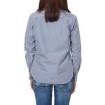 CDG Play Женская рубашка сине-белая - фото 7