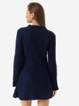 Вязаное платье Bianco Lucci, темно-синий - фото 5