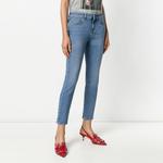 Alexander McQueen Джинсы женские синие - фото 6