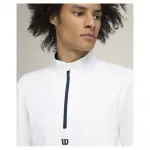 Толстовка Wilson Elevete Performance half zip, белый - фото 7